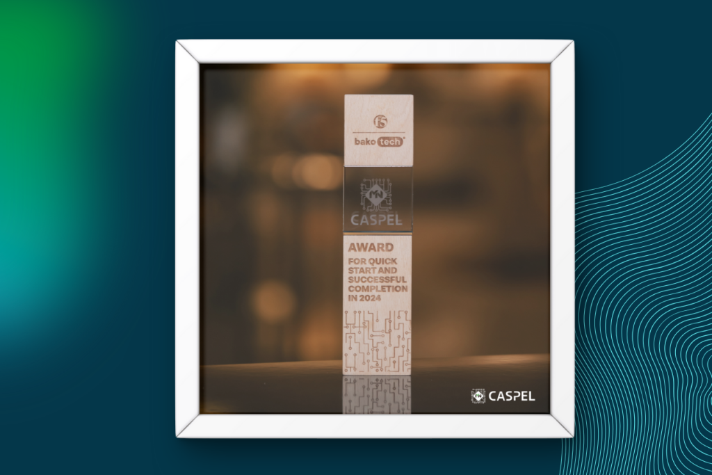 Caspel “For Quick Start and Successful Completion in 2024” mükafatına layiq görüldü